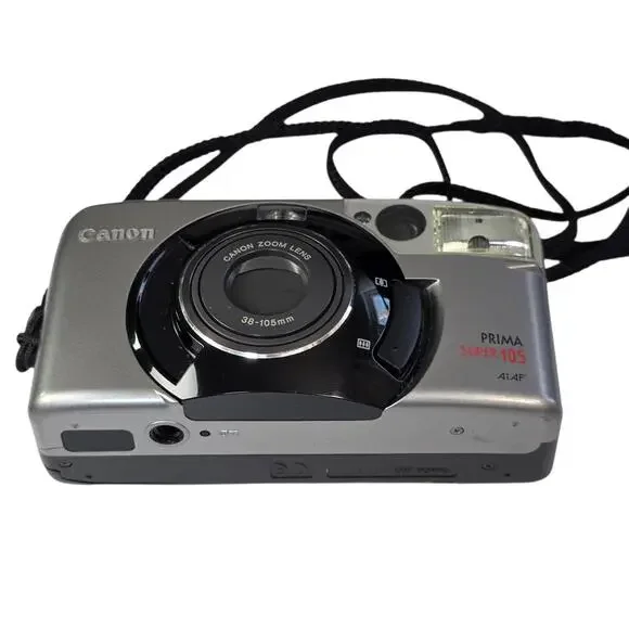 Canon Prima Super 105 35mm Film Camera – Rear Door Issue – Read Description - Picture 3 of 9